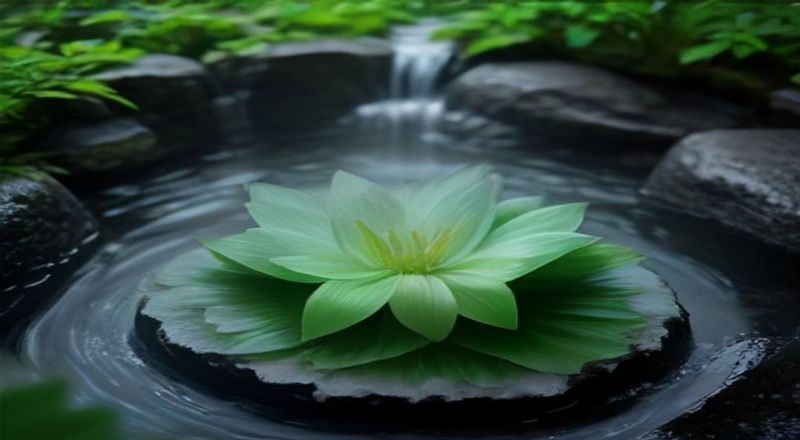 古典水墨风格的芦苇与水边意境图，朦胧月光映照水面，意境悠远，呼应yiren伊人在水一方的诗意